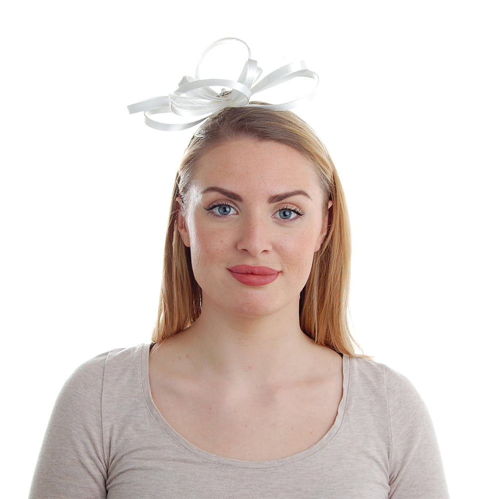 Failsworth Hats Satin Fascinator - Ivory – Village Hats