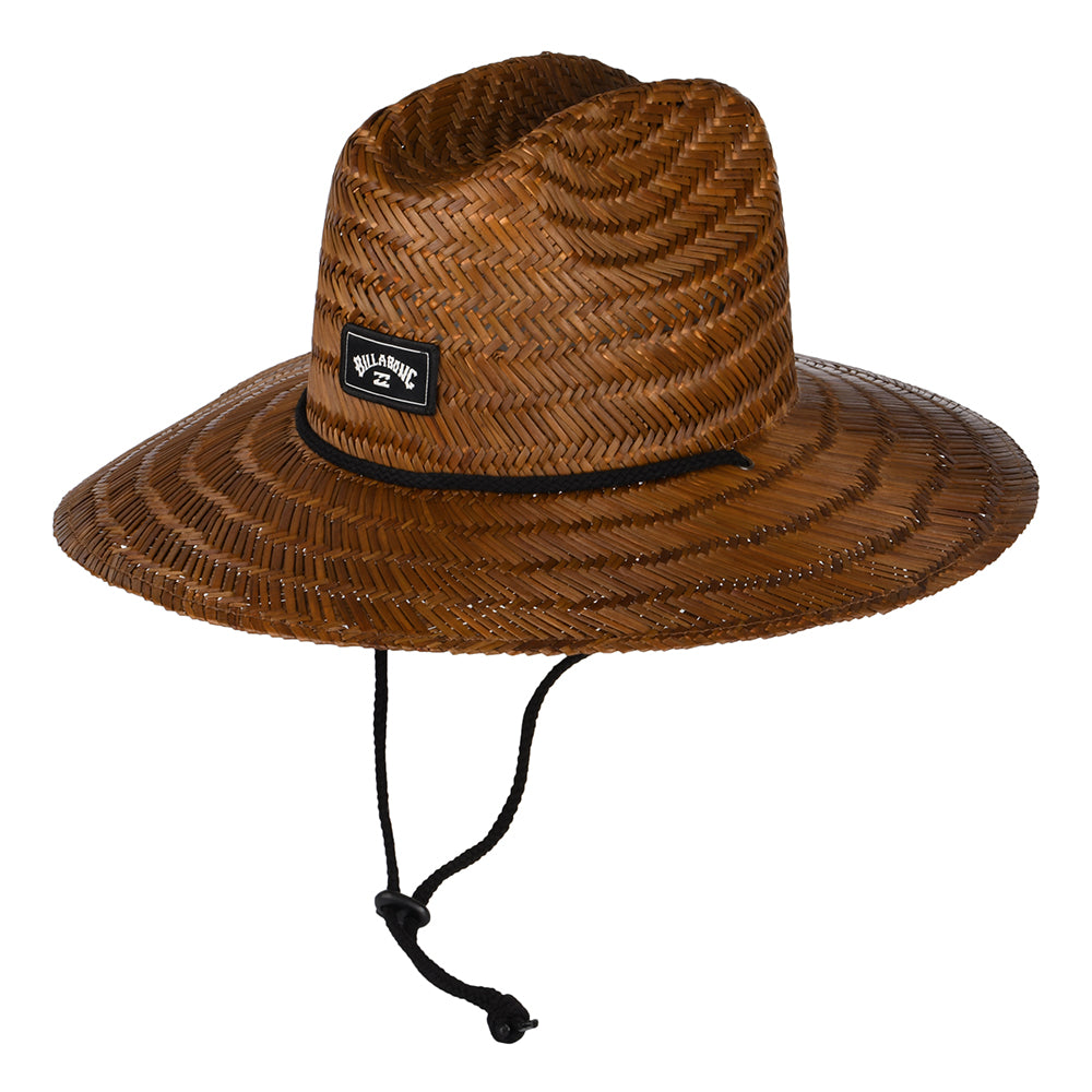 Billabong Hats Tides Seagrass Straw Lifeguard Hat Brown Village Hats 3102