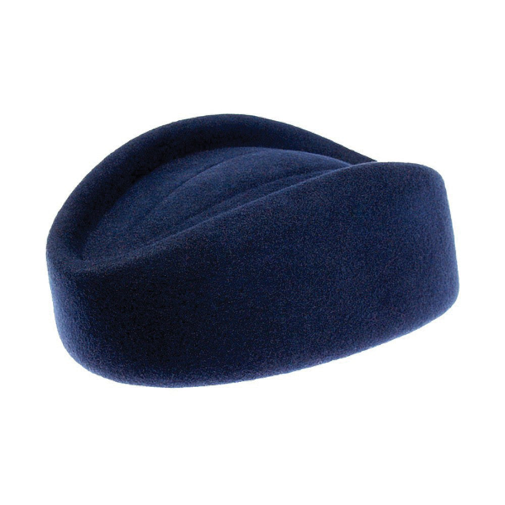 Sur La Tete Stewardess Wool Pillbox Hat - One Size Fits Most - Red, Women's