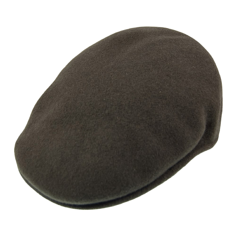 Kangol 504 Wool Flat Cap Loden Village Hats 0205