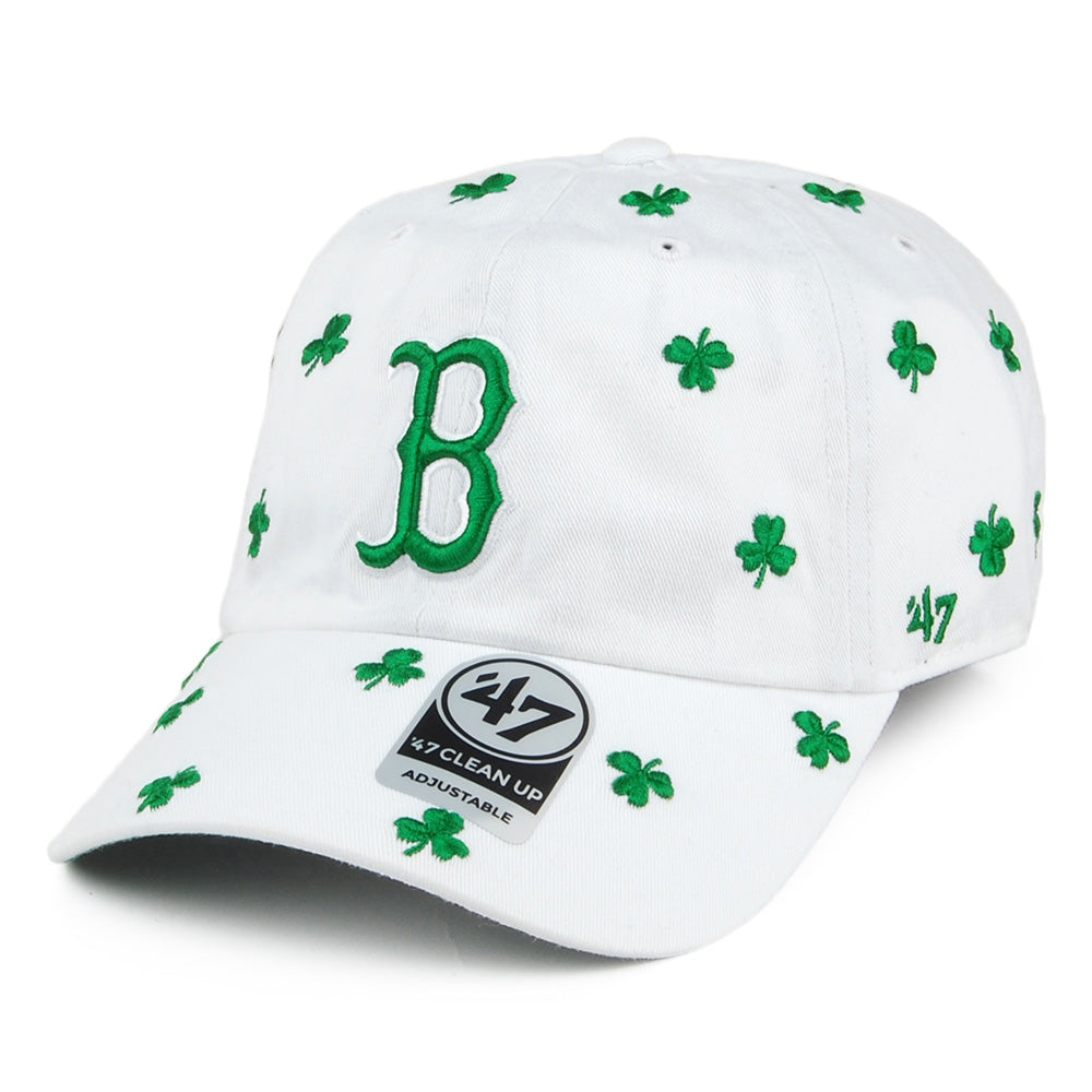 47 MLB Boston Red Sox St. Patty's Clean Up Adjustable Cap (Green)