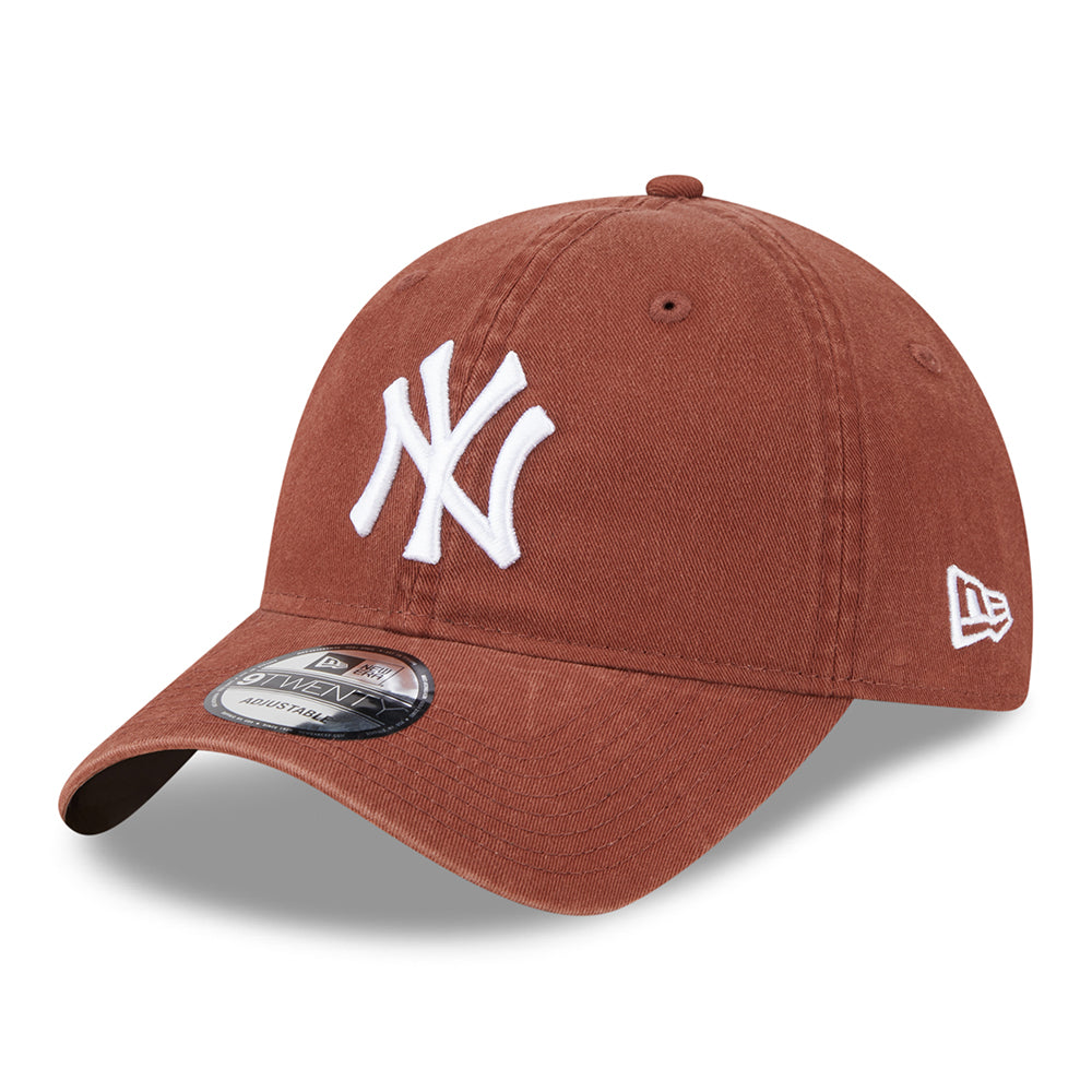 New Era 9Twenty PU Leather Squad Cap - New York Yankees/Navy - New