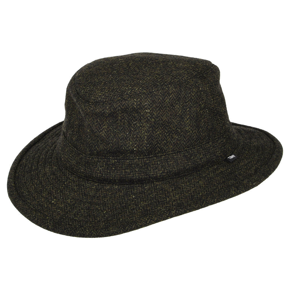 Tilley Hats TTW2 Herringbone Tec Wool Hat - Olive – Village Hats