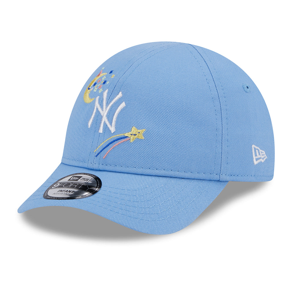 New Era Baby 9forty New York Yankees Baseball Cap - Mlb Starry - Sky B 