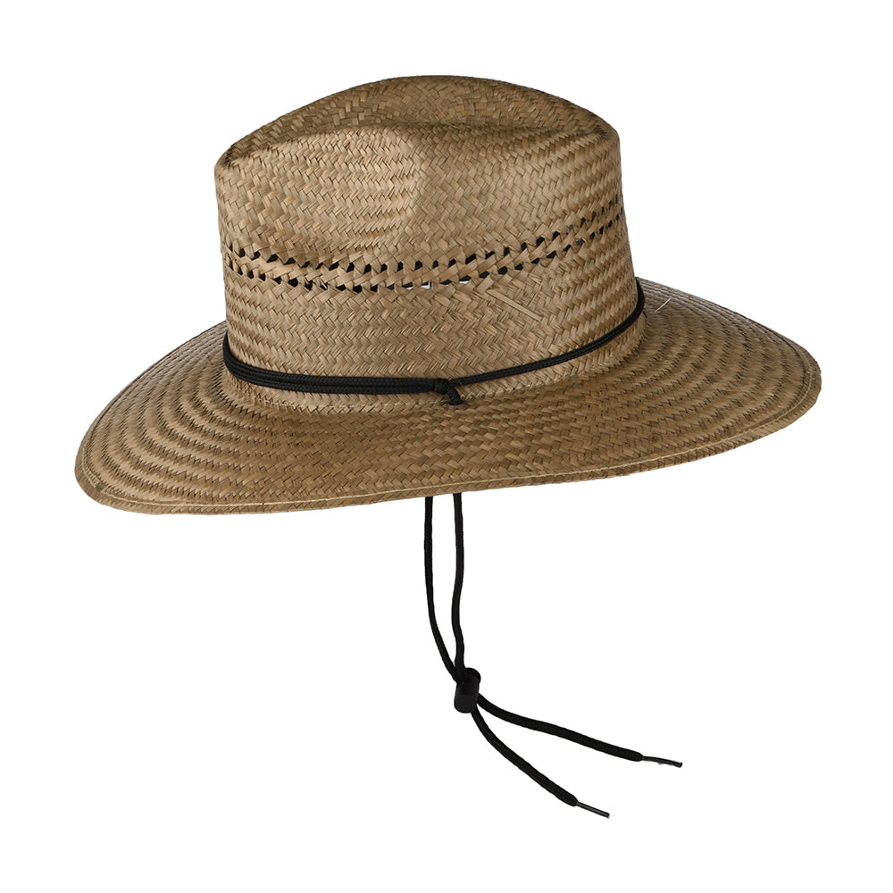 Dorfman Pacific Hats Palm Lifeguard Hat - Light Brown