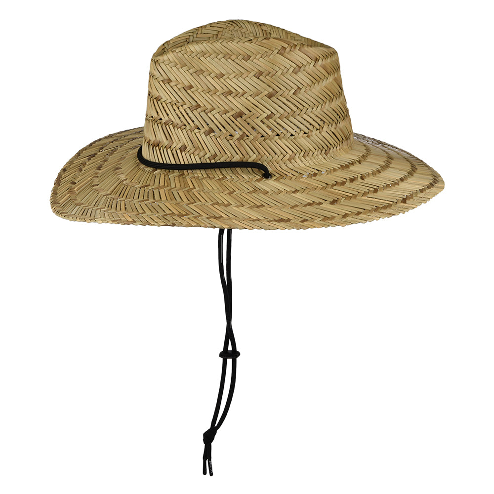 Brixton Hats Messer Straw Lifeguard Hat - Tan