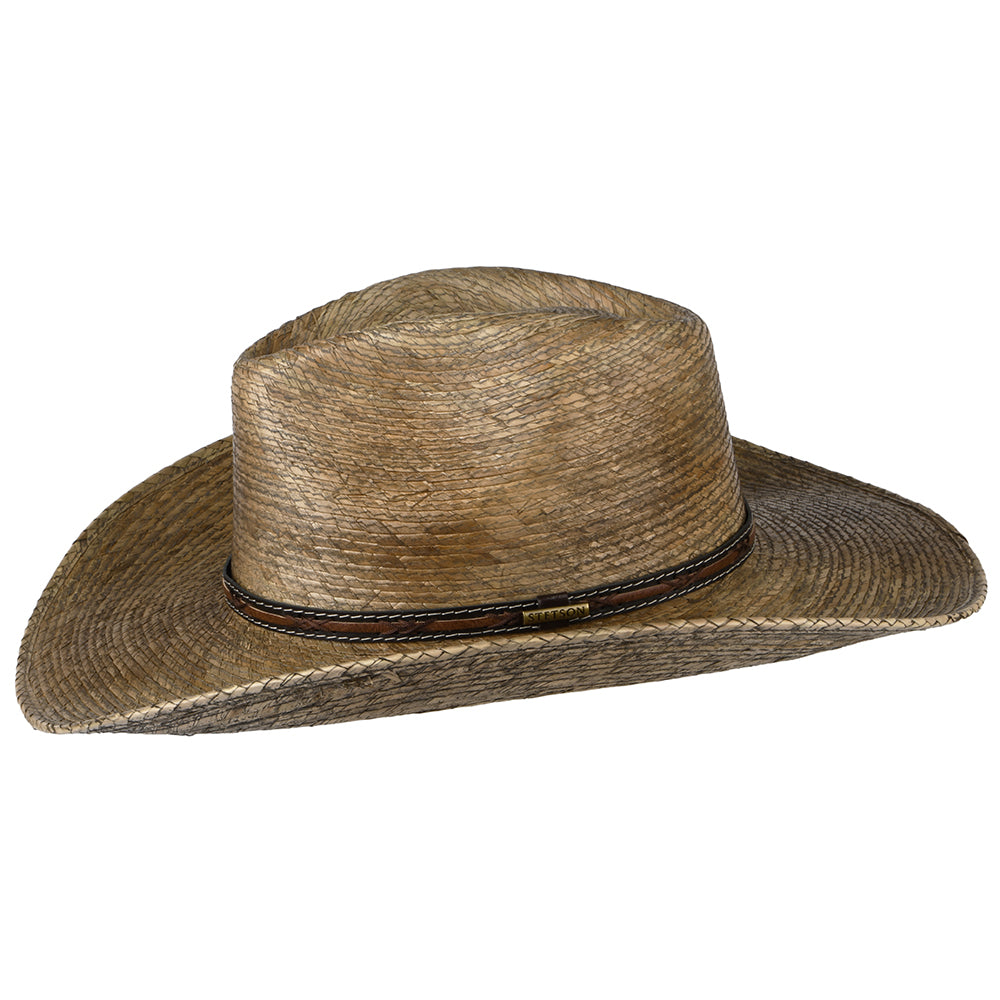 Stetson Hats Distressed Mexican Palm Cowboy Hat - Natural