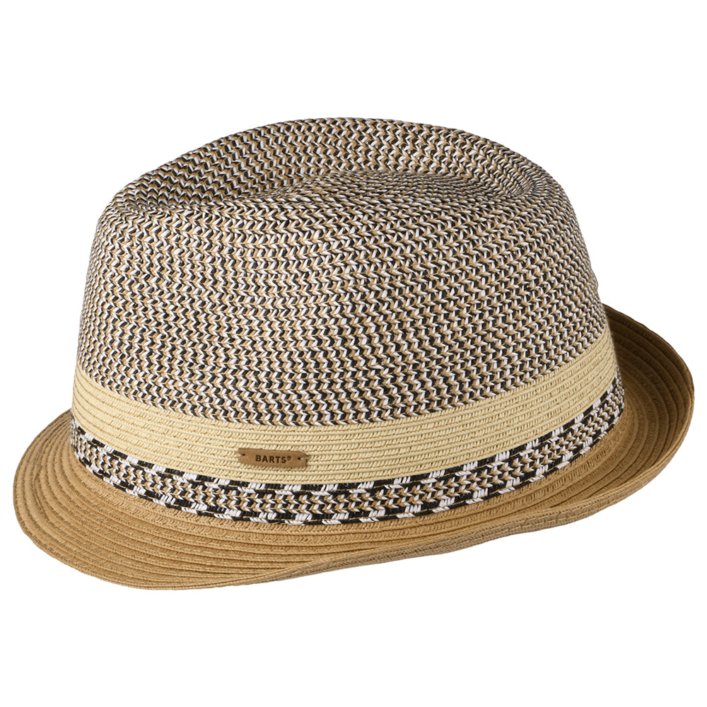 Barts Hats Fluoriet Summer Trilby Hat - Natural-Light Brown