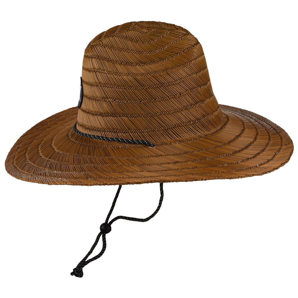 Hurley Hats Weekender Straw Lifeguard Hat - Brown