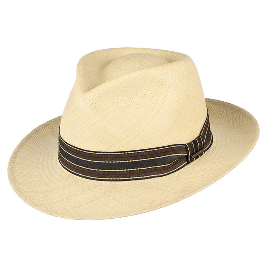 Stetson Hats Brisa Panama Fedora Hat - Natural