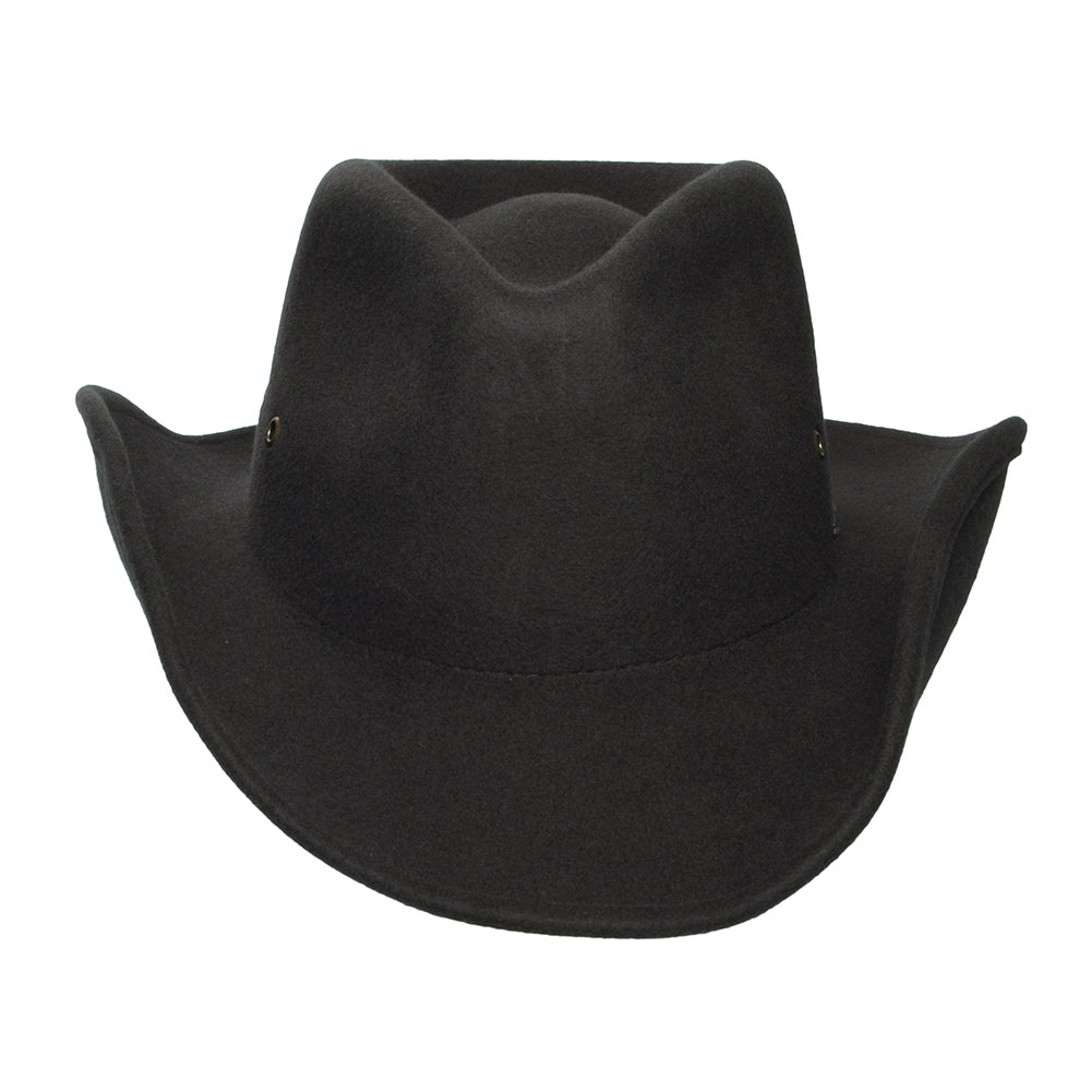 Brixton Hats Scottsdale Weather Guard Wool Felt Cowboy Hat - Chocolate