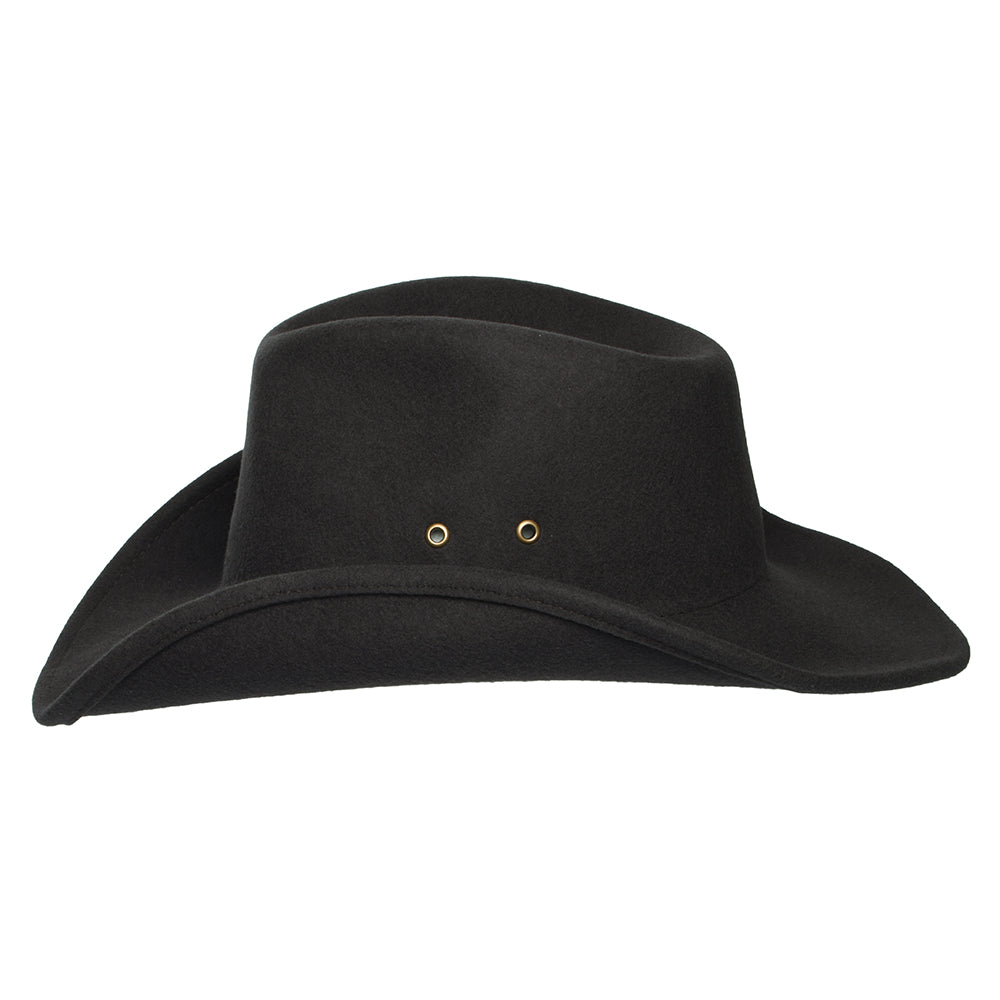 Brixton Hats Scottsdale Weather Guard Wool Felt Cowboy Hat - Chocolate