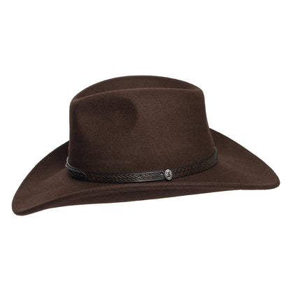 Jaxon & James Comanche Cowboy Hat - Brown