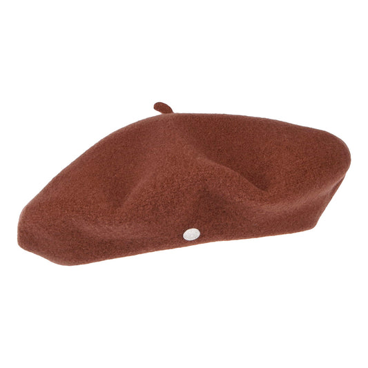 Héritage par Laulhère Hats Authentique Merino Wool Beret - Rust