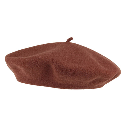 Héritage par Laulhère Hats Authentique Merino Wool Beret - Rust