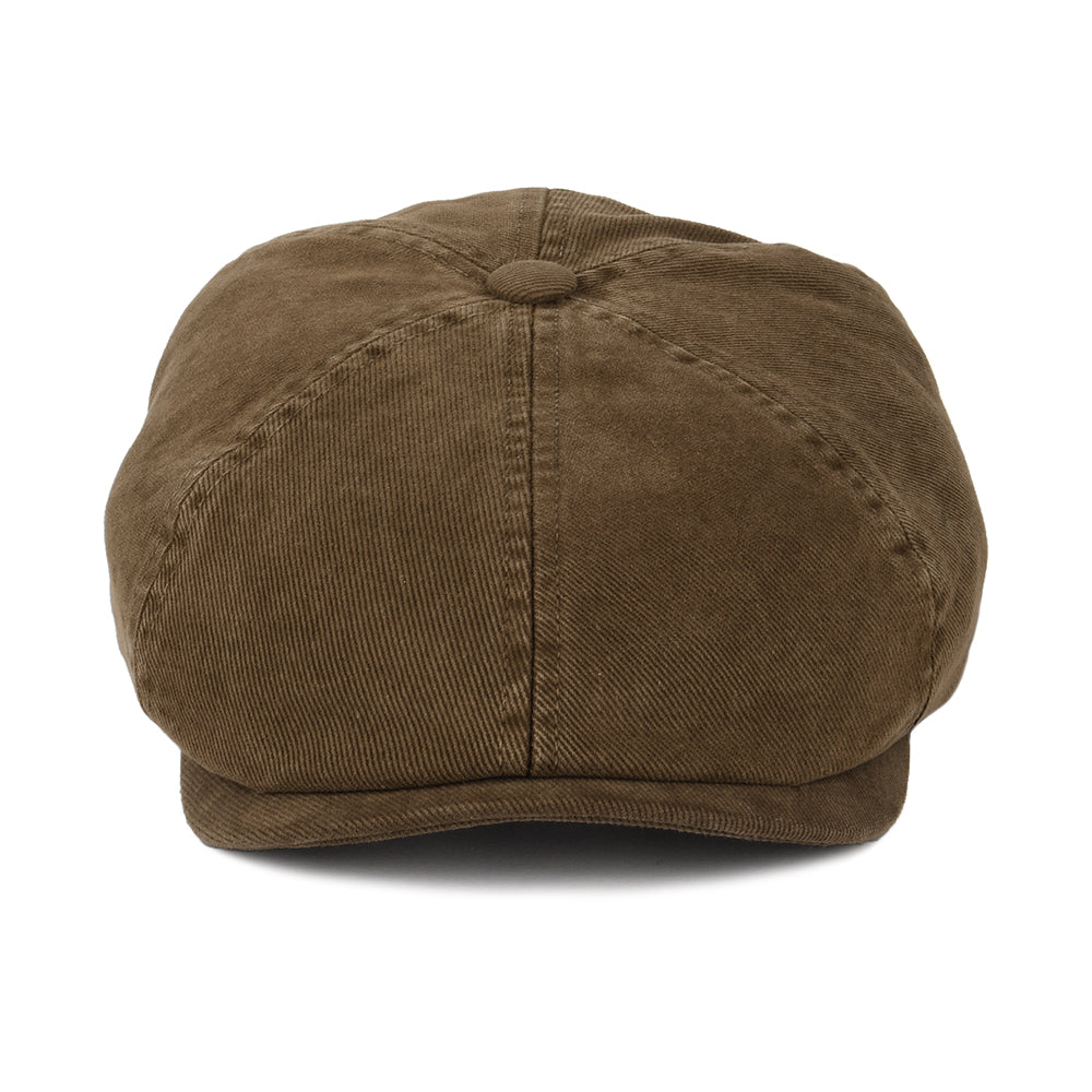 Stetson Hats Soft Cotton Newsboy Cap - Natural