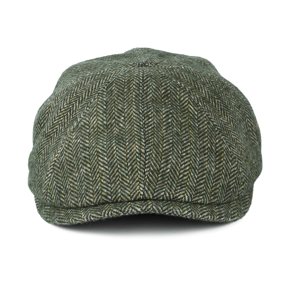 Bailey Hats Arley Wool Blend Newsboy Cap - Olive-Cream-Brown