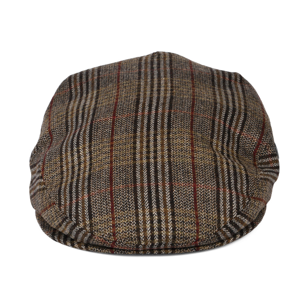 City Sport Wool-Cashmere Hampstead Flat Cap - Brown-Tan