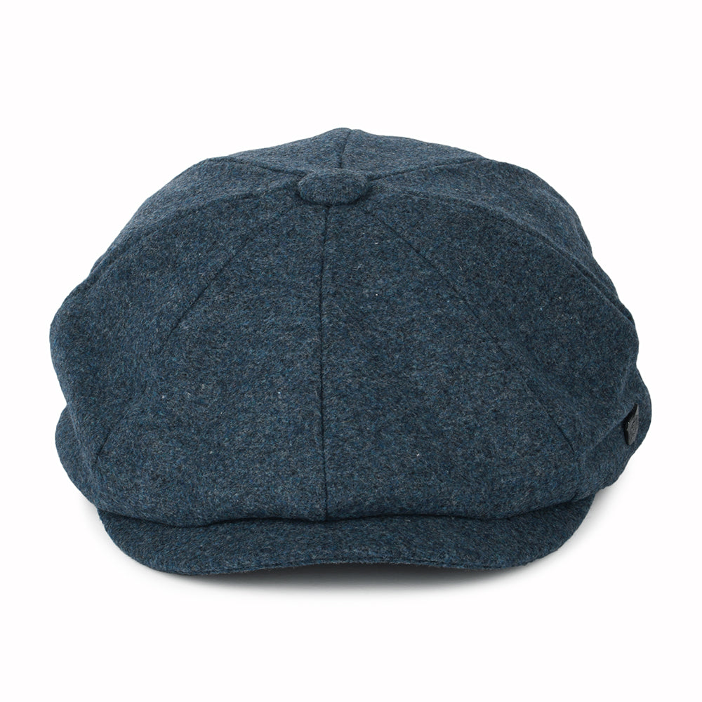 Failsworth Hats Alfie Melton Newsboy Cap - Blue