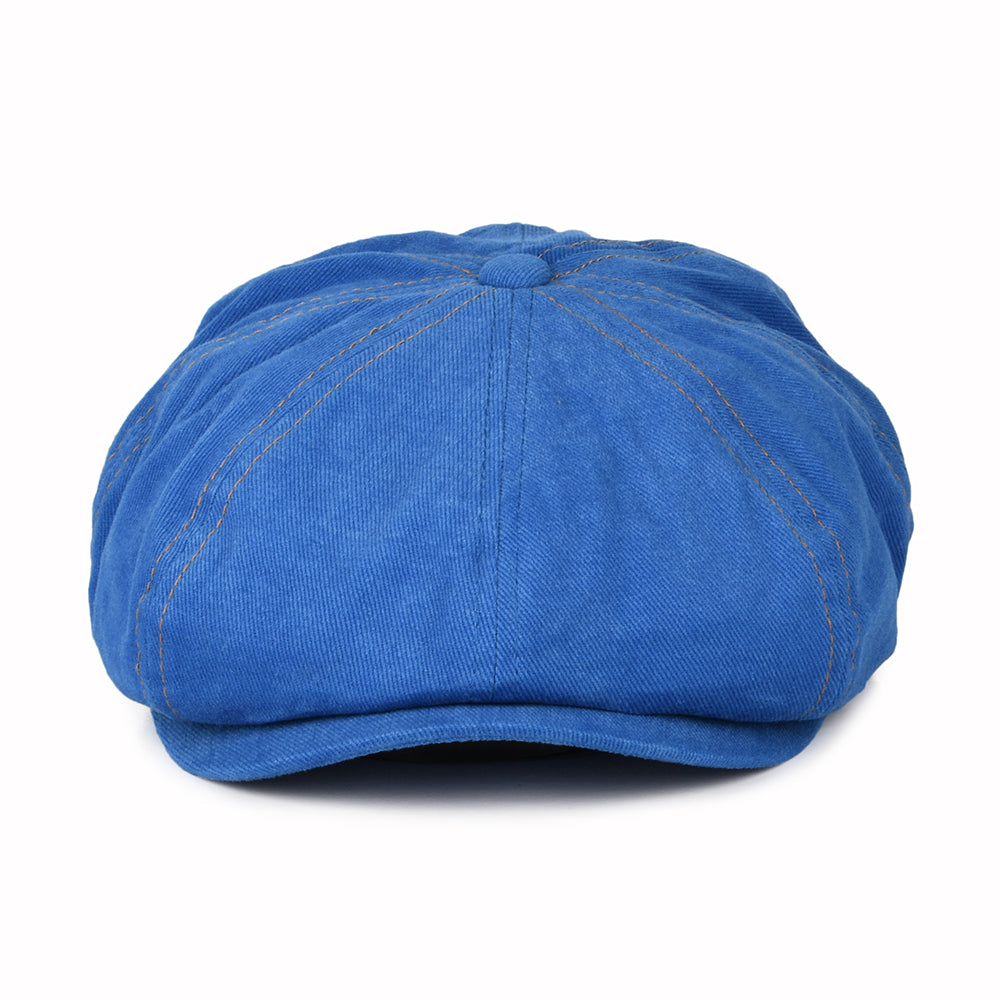 Kangol Heavy Washed Newsboy Cap - Blue