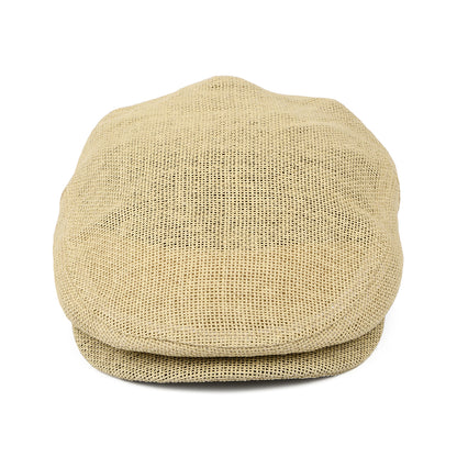 Brixton Hats Hooligan Lightweight Toyo Straw Flat Cap - Natural