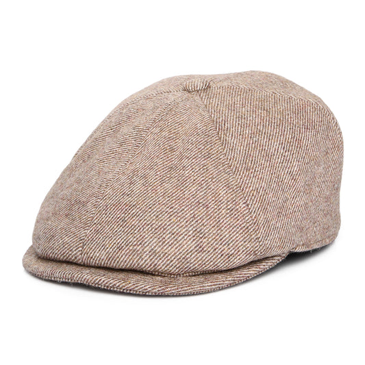 Barbour Hats Claymore Wool Blend Newsboy Cap - Red-Cream