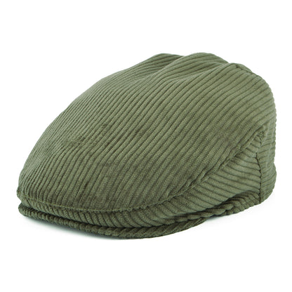 Barbour Hats Craster Corduroy Flat Cap - Olive