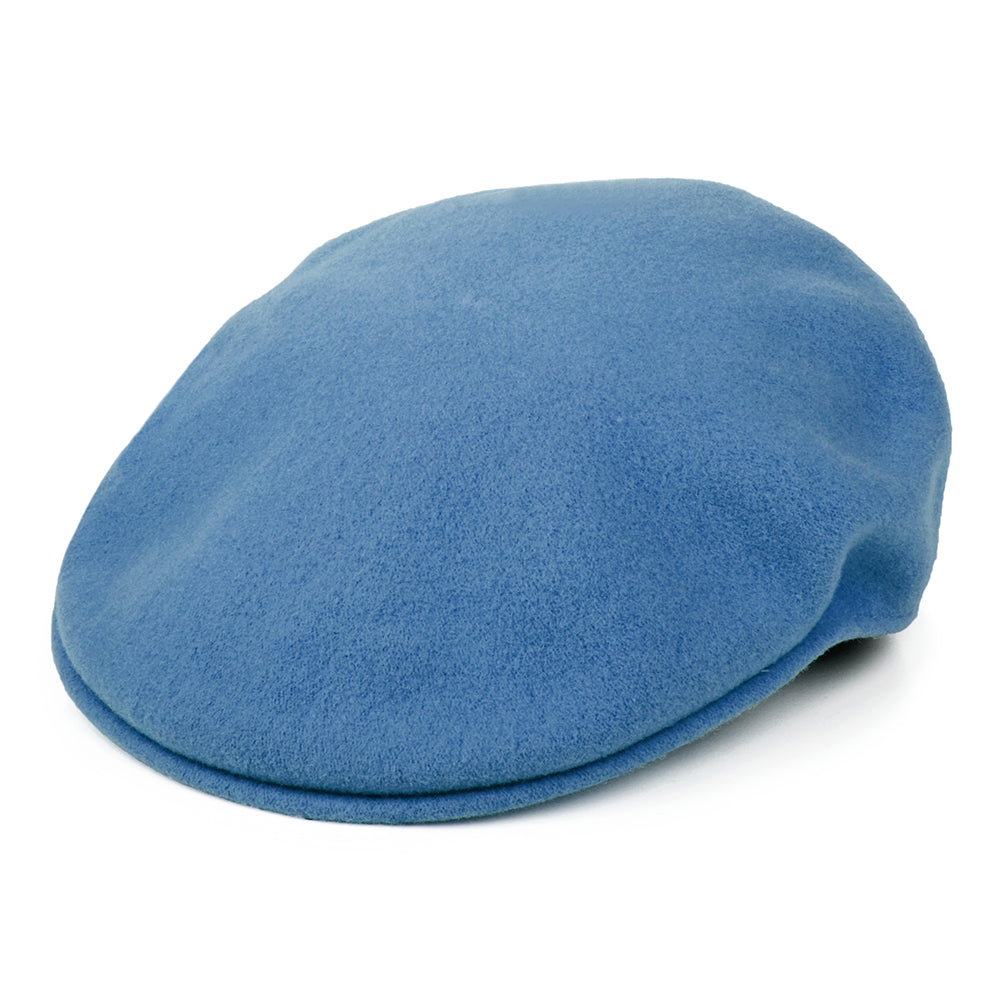 Kangol 504 Wool Flat Cap - Denim Blue