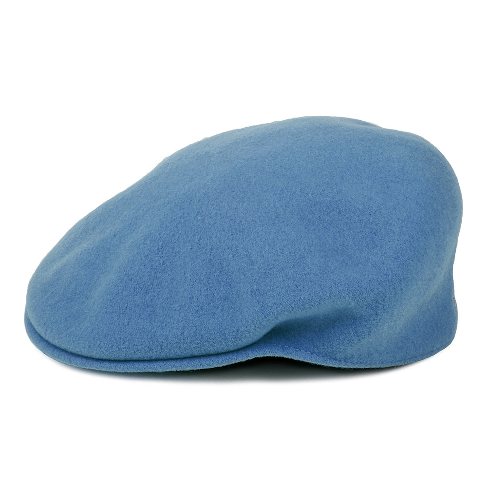 Kangol 504 Wool Flat Cap - Denim Blue