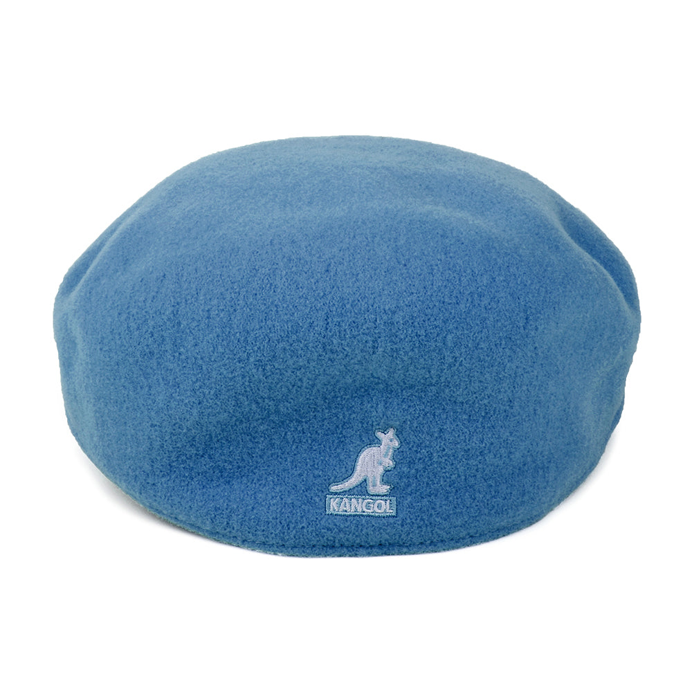 Kangol 504 Wool Flat Cap - Denim Blue