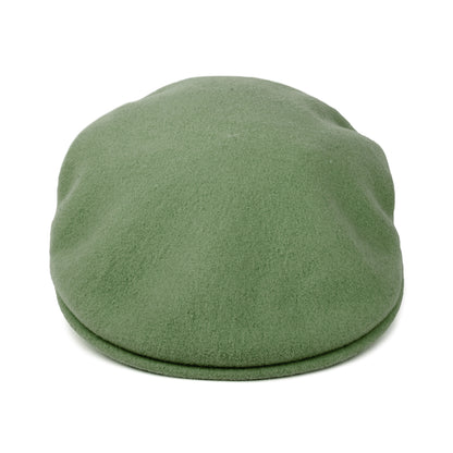 Kangol 504 Wool Flat Cap - Olive