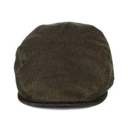 Failsworth Hats Corduroy Flat Cap - Olive