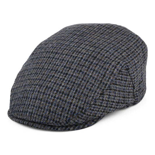 Failsworth Hats Worcester Wool Blend Flat Cap - Blue