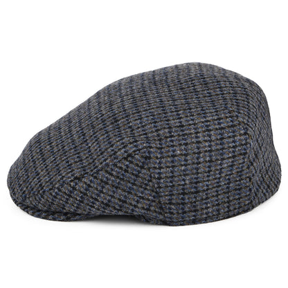 Failsworth Hats Worcester Wool Blend Flat Cap - Blue