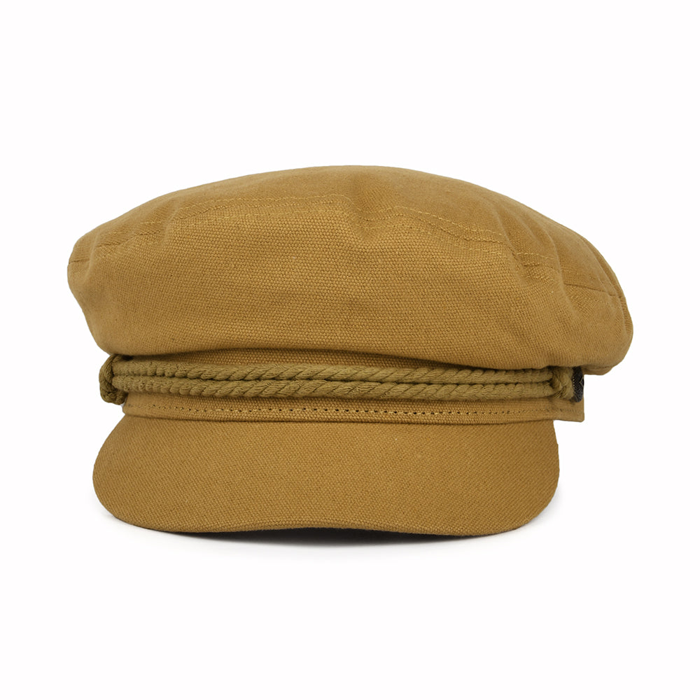 Brixton Hats Repreve Fiddler Cap - Golden Brown