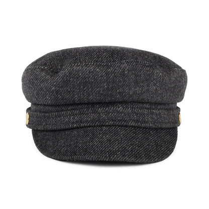 Barbour Hats Bothal Wool Blend Fiddler Cap - Charcoal