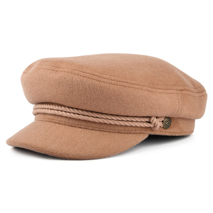 Brixton Hats Wool Blend Fiddler Cap - Rose