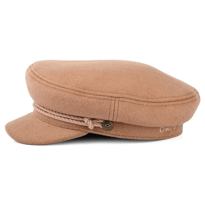 Brixton Hats Wool Blend Fiddler Cap - Rose