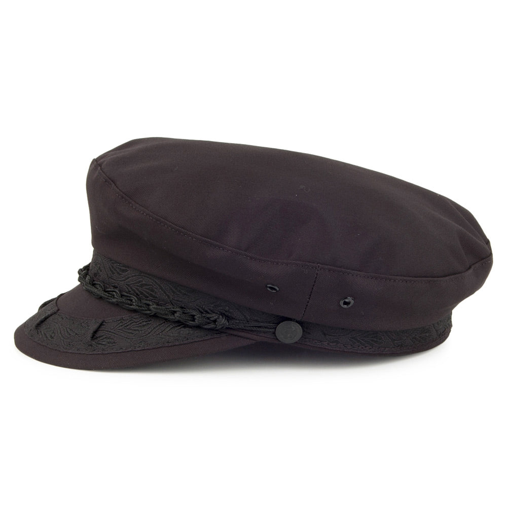 Jaxon & James Cotton Greek Fisherman Cap - Black