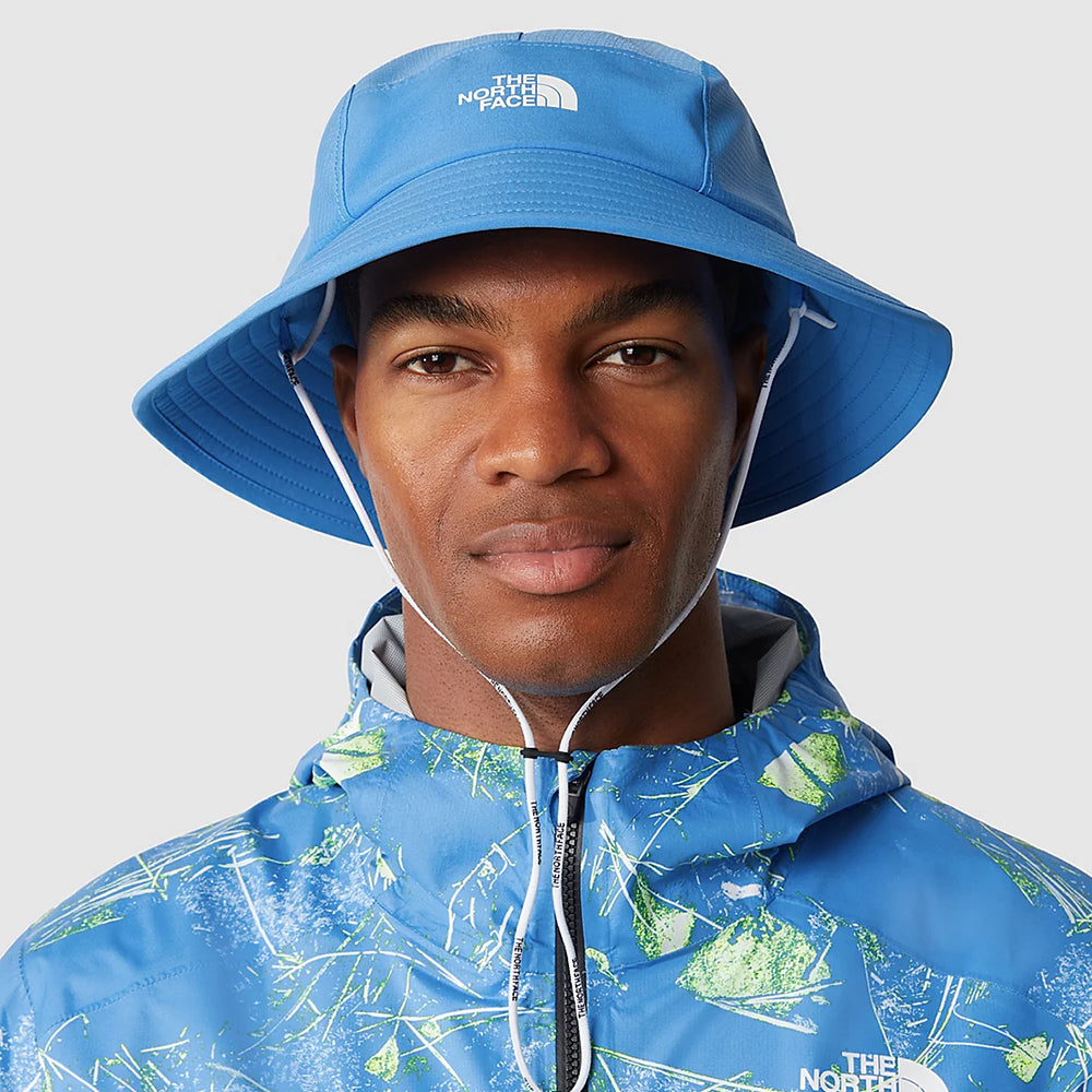 The North Face Hats TNF Run Recycled Bucket Hat - Blue