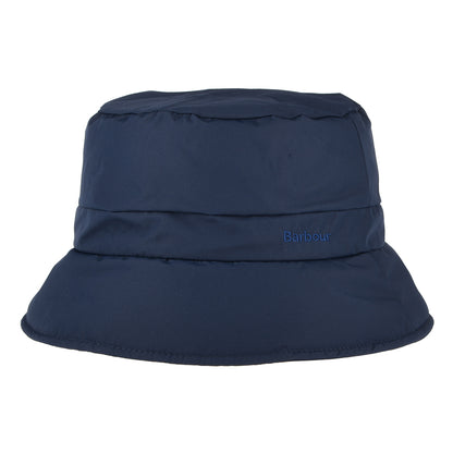 Barbour Hats Calgary Padded Showerproof Bucket Hat - Navy Blue