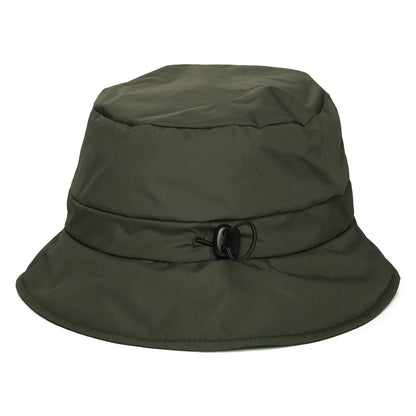 Barbour Hats Calgary Padded Showerproof Bucket Hat - Army Green