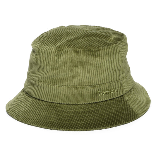 Barbour Hats Tolsta Corduroy Bucket Hat - Olive