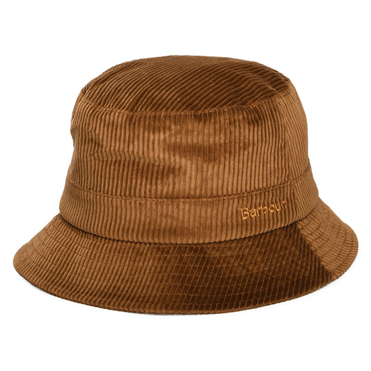 Barbour Hats Tolsta Corduroy Bucket Hat - Rust