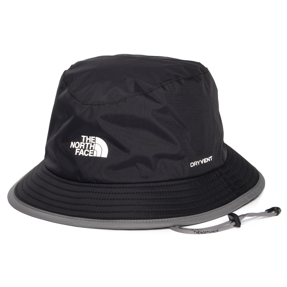 The North Face Hats Antora Waterproof Rain Bucket Hat - Black-Grey