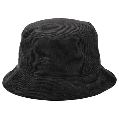 New Balance Hats Washed Corduroy Bucket Hat - Black