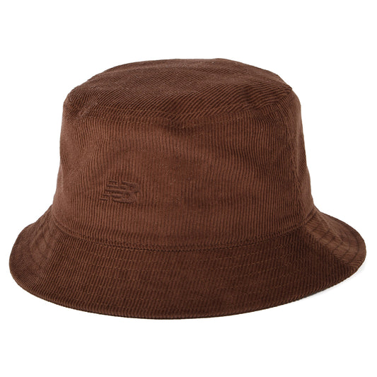 New Balance Hats Washed Corduroy Bucket Hat - Oak