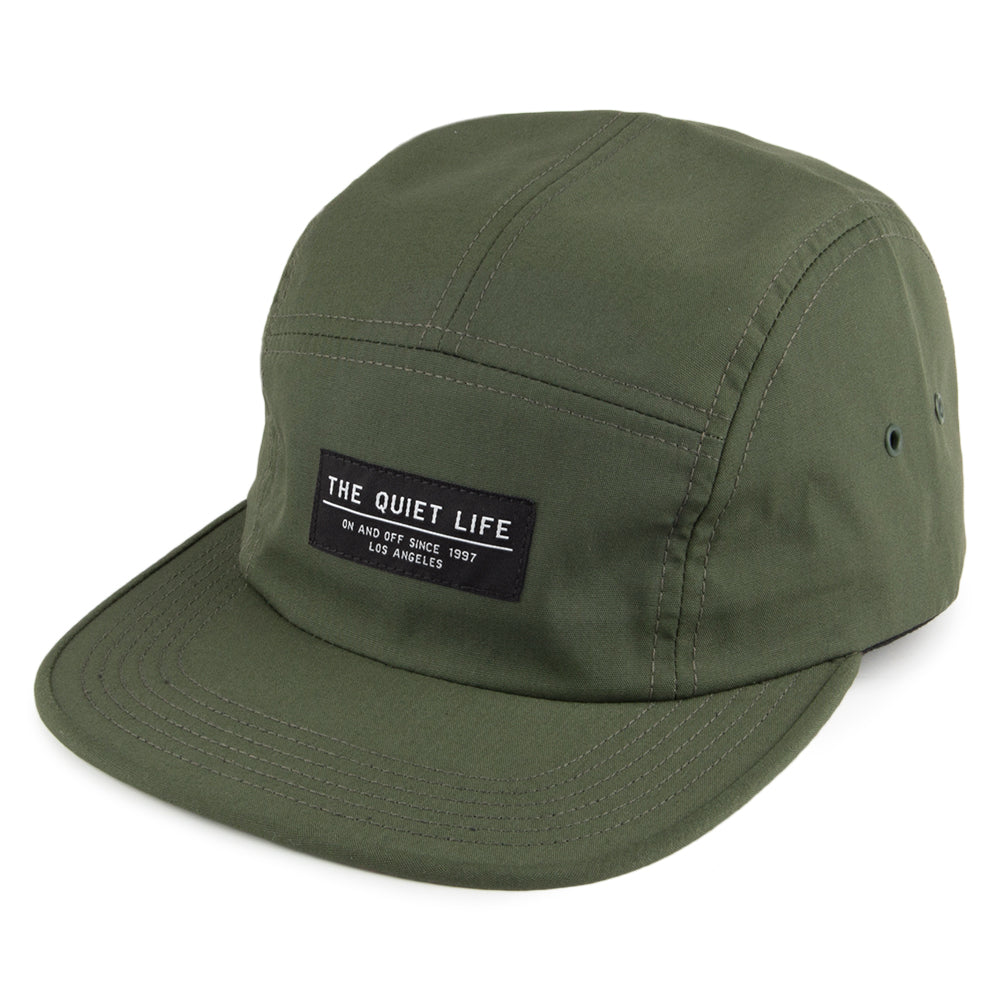 The Quiet Life Hats Foundation 5 Panel Cap - Olive