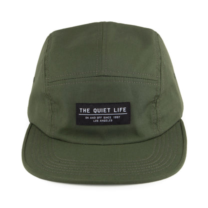 The Quiet Life Hats Foundation 5 Panel Cap - Olive