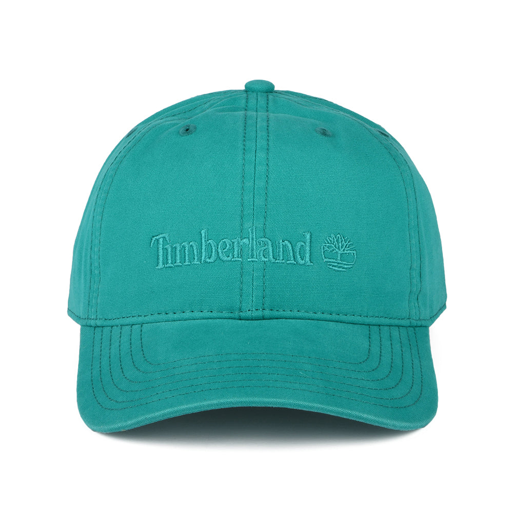 Timberland Hats Cooper Hill Cotton Canvas Baseball Cap - Teal